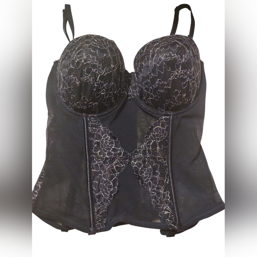 International Intimates Corset Lingerie‎ Top Small Whimsigoth Y2K Style Coquette